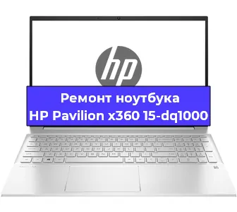 Чистка от пыли и замена термопасты на ноутбуке HP Pavilion x360 15-dq1000 в Белгороде
